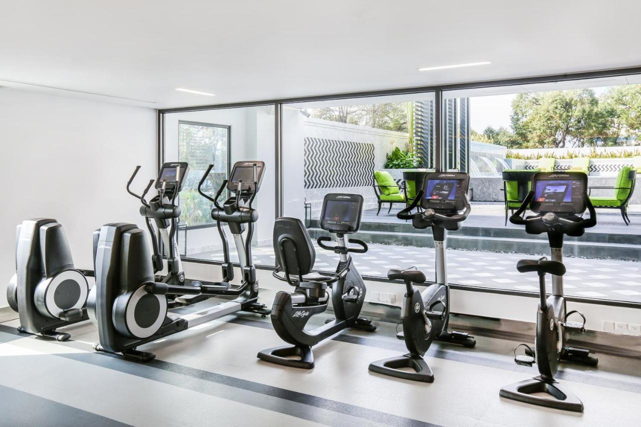 فندق ماي هاوس سايجون مدينة هوشي منه المظهر الخارجي الصورة The gym at the hotel