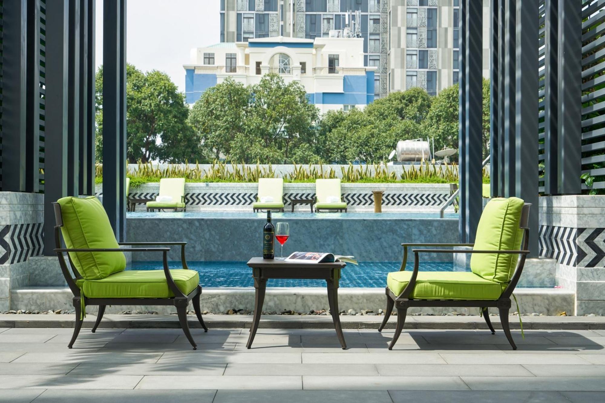 فندق ماي هاوس سايجون مدينة هوشي منه المظهر الخارجي الصورة The pool at the hotel